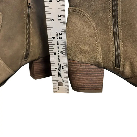 Sole Society Romy Ankle Boot Green Size 10 - Picture 10 of 11